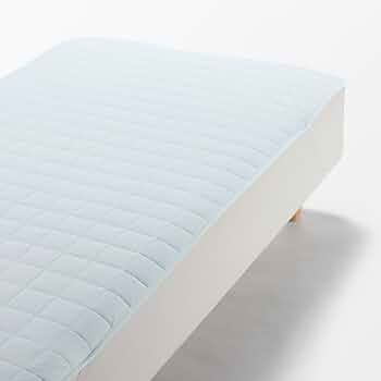 ひんやり敷パッド Sサイズ ブルー＆ガ―ゼケットD 無印良品未使用 ひんやり敷パッド Sサイズ ブルー＆ガ―ゼケットD 無印良品未使用